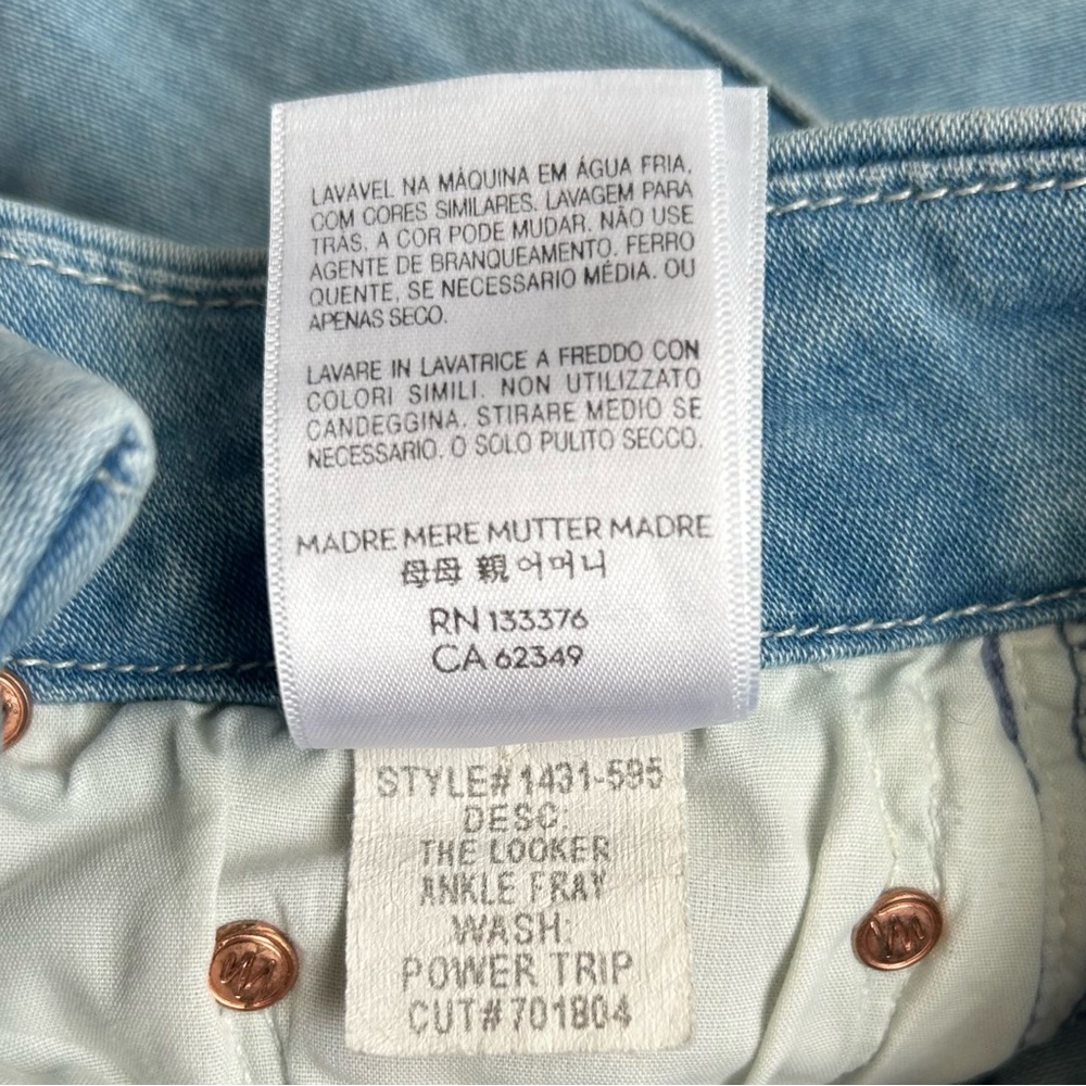 MOTHER The Looker Ankle Fray Jeans - Picture 13 of 13